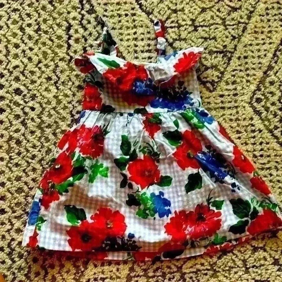 Janie and Jack dress size 6-12 months - Picture 1 of 3